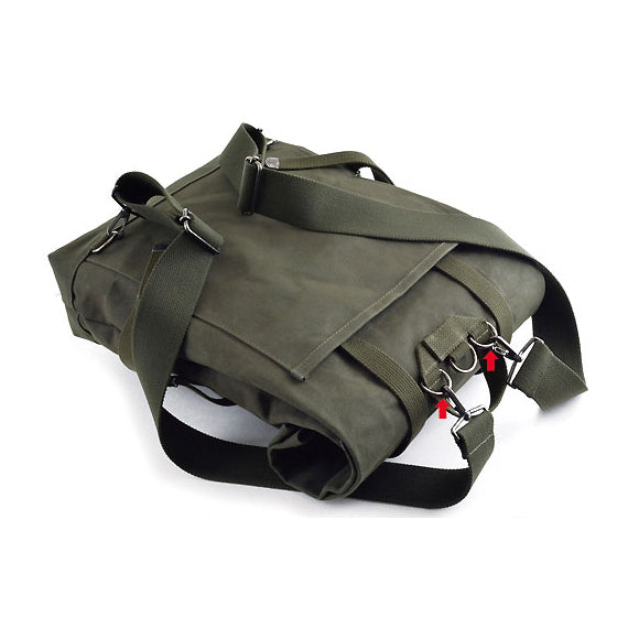 軍綠色軍裝背包