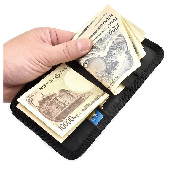 纖薄防水霧面銀包