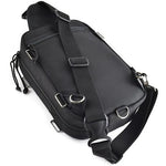 雙拉鍊側身單肩包 - 縮略圖 4