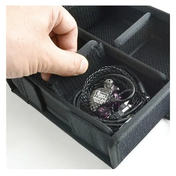 Premium 6格牛皮耳機收納盒