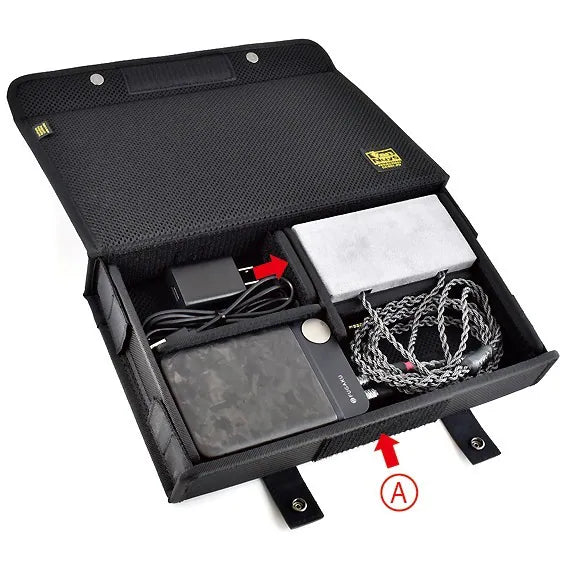 Brise Audio FUGAKU Premium 牛皮收納盒 附手柄款